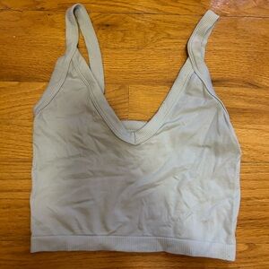 Blue one size tank top.